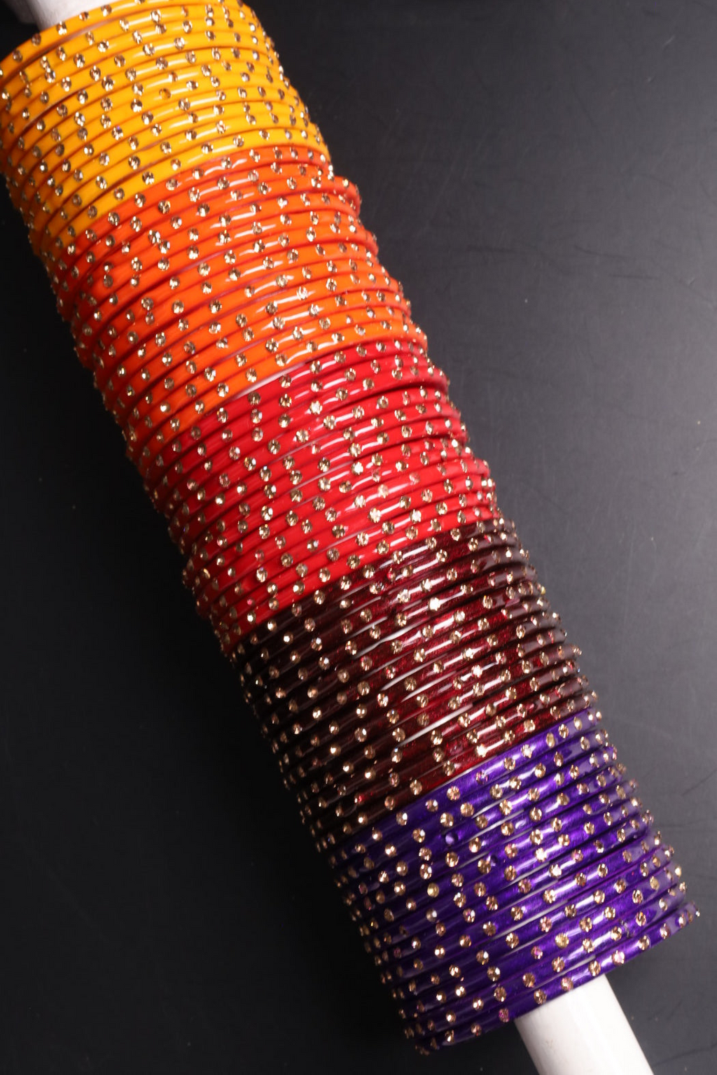 Glass Dot Bangles