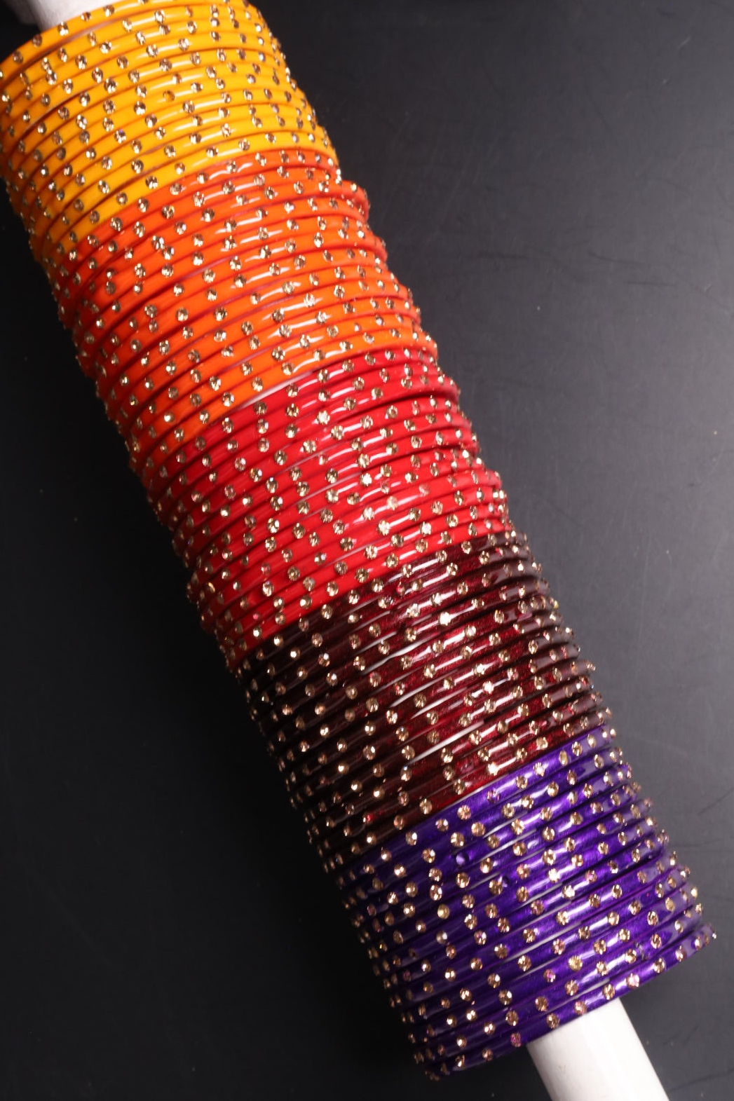 Glass Dot Bangles