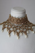 Kundan Gold Pearl Bridal Set