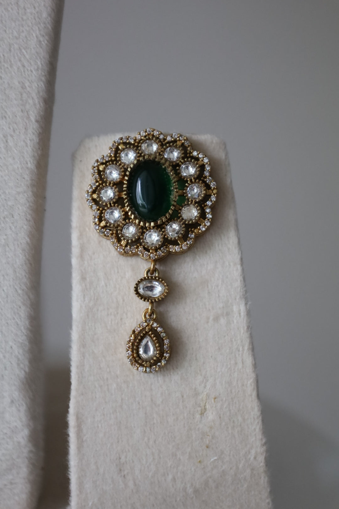 Emerald Royale Statement Choker Necklace