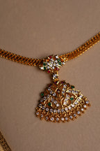 Impon Ruby & Green Necklace