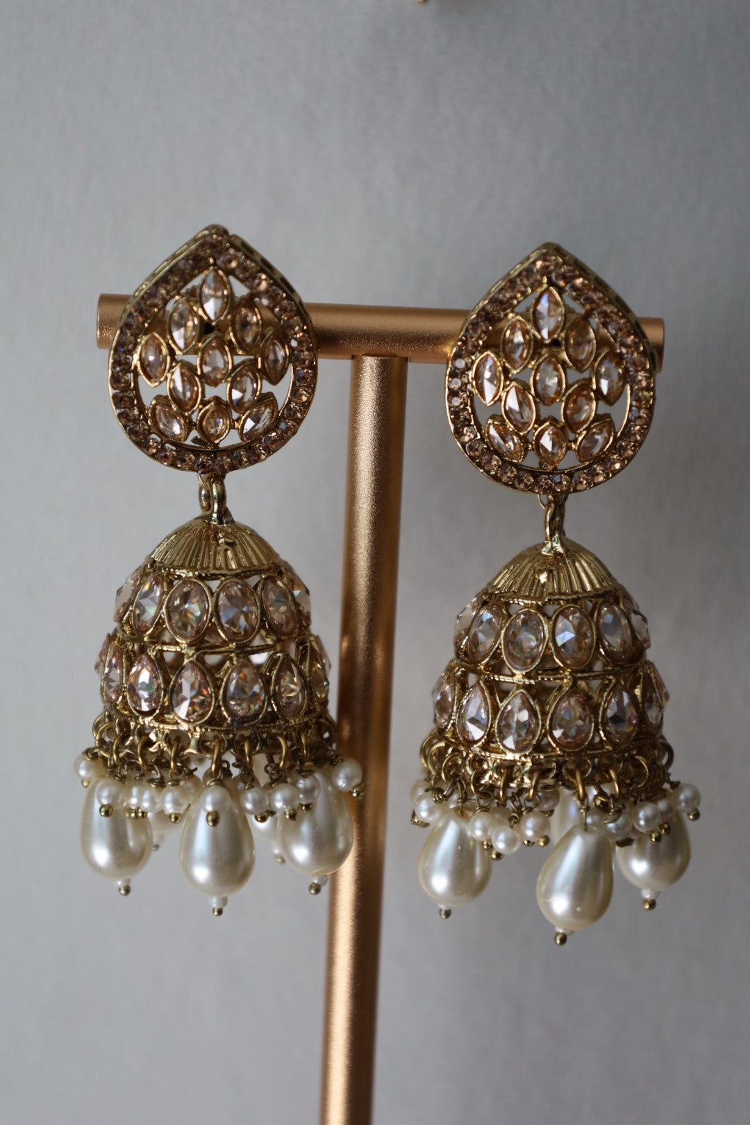Kundan Gold Pearl Bridal Set