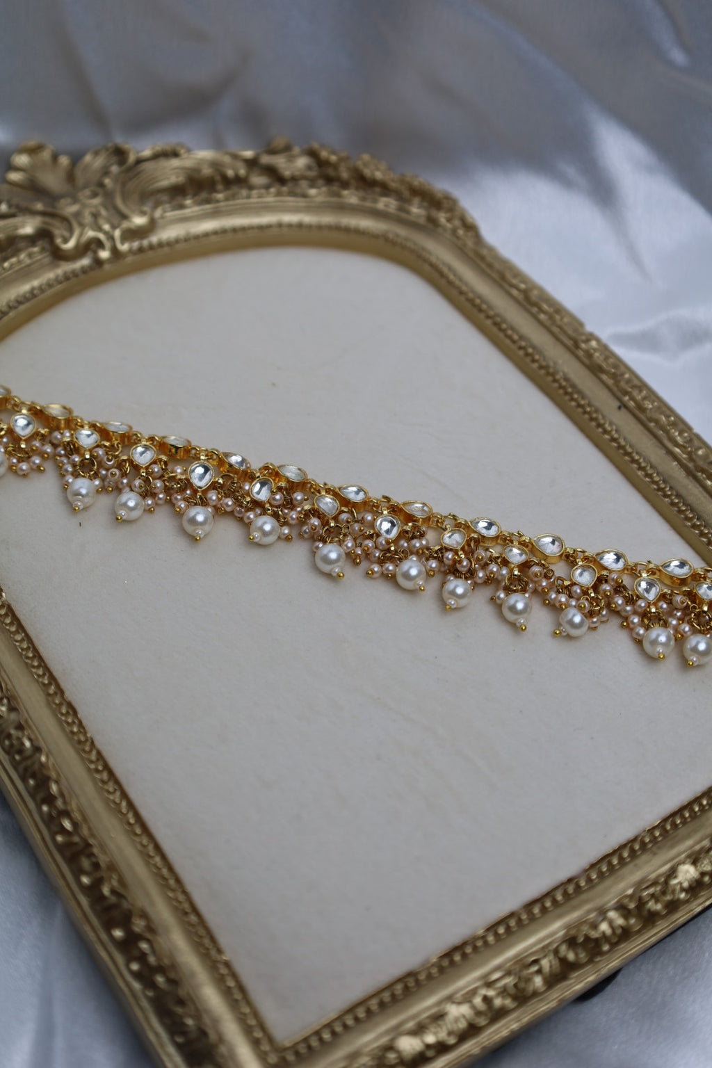 Luxury White Stone Waistchain