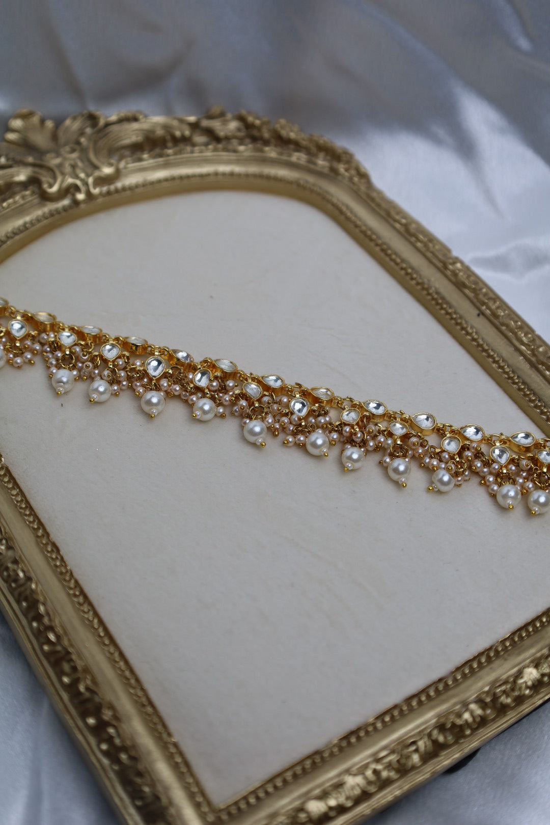 Luxury White Stone Waistchain