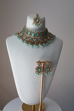Luxury Turquoise Bridal Jewellery Set