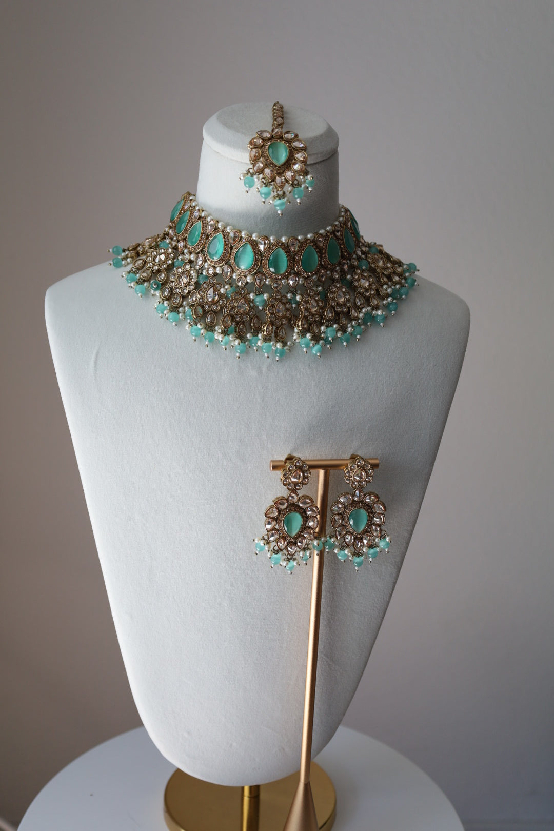 Luxury Turquoise Bridal Jewellery Set