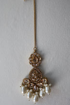 Kundan Gold Pearl Bridal Set
