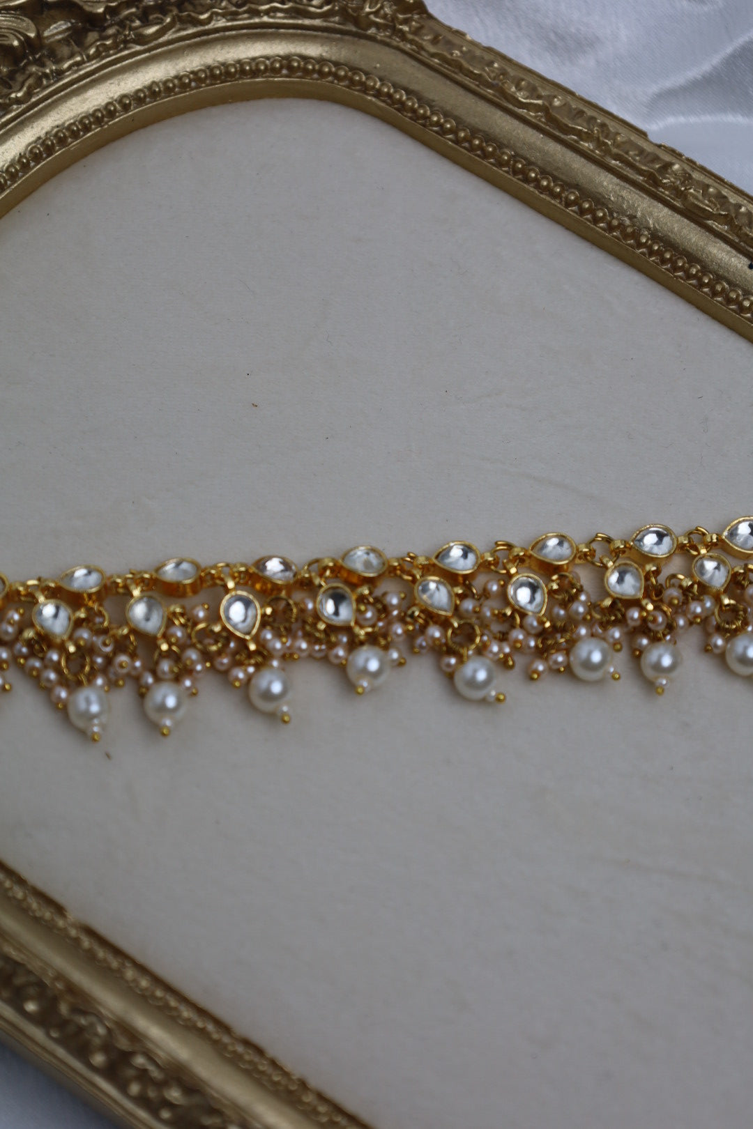 Luxury White Stone Waistchain