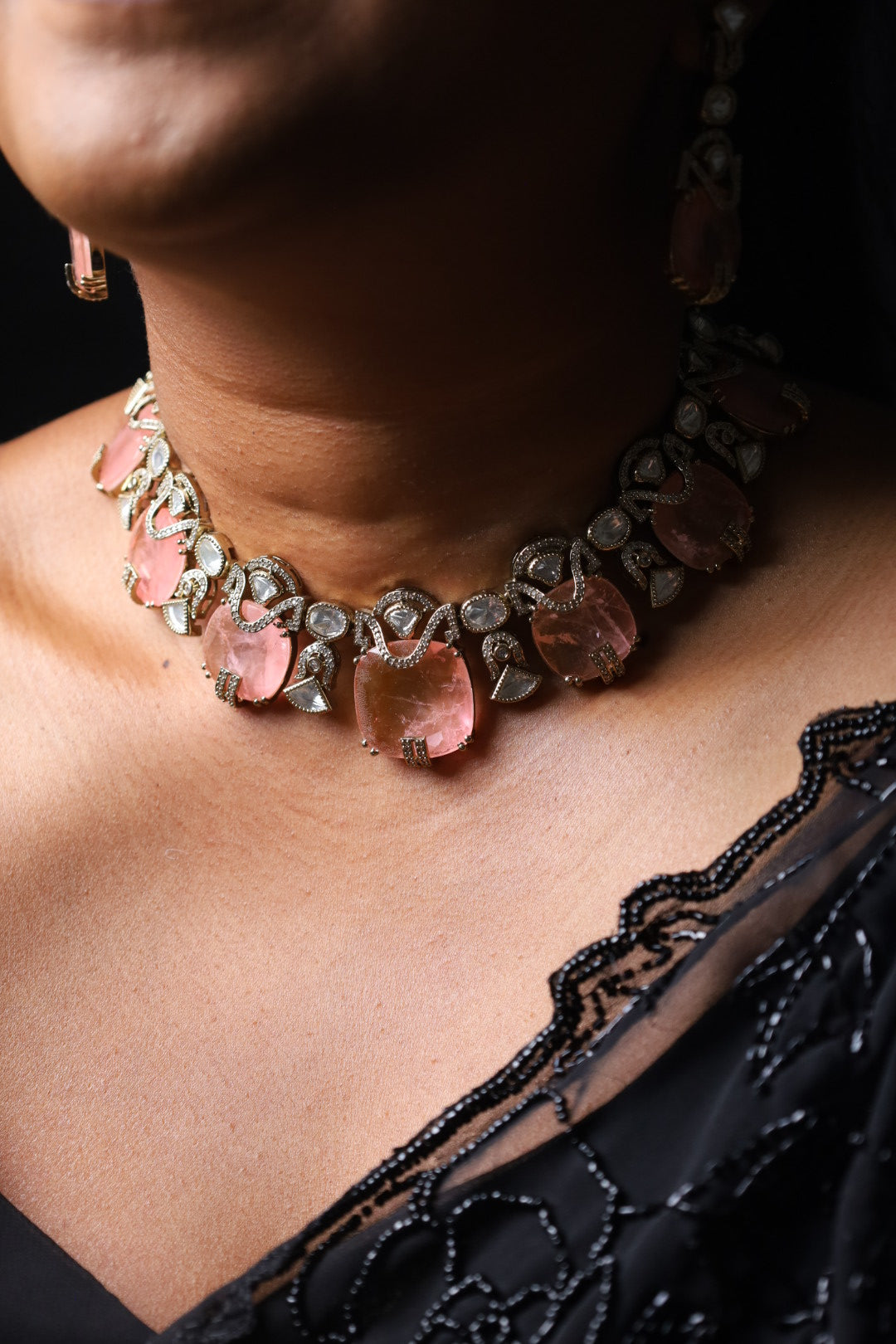 Vintage-Inspired Statement Necklace