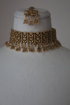 Kashmiri Choker & Rajwadi Necklace Style Combo