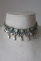 Celeste Sage Crystal Jewellery Set