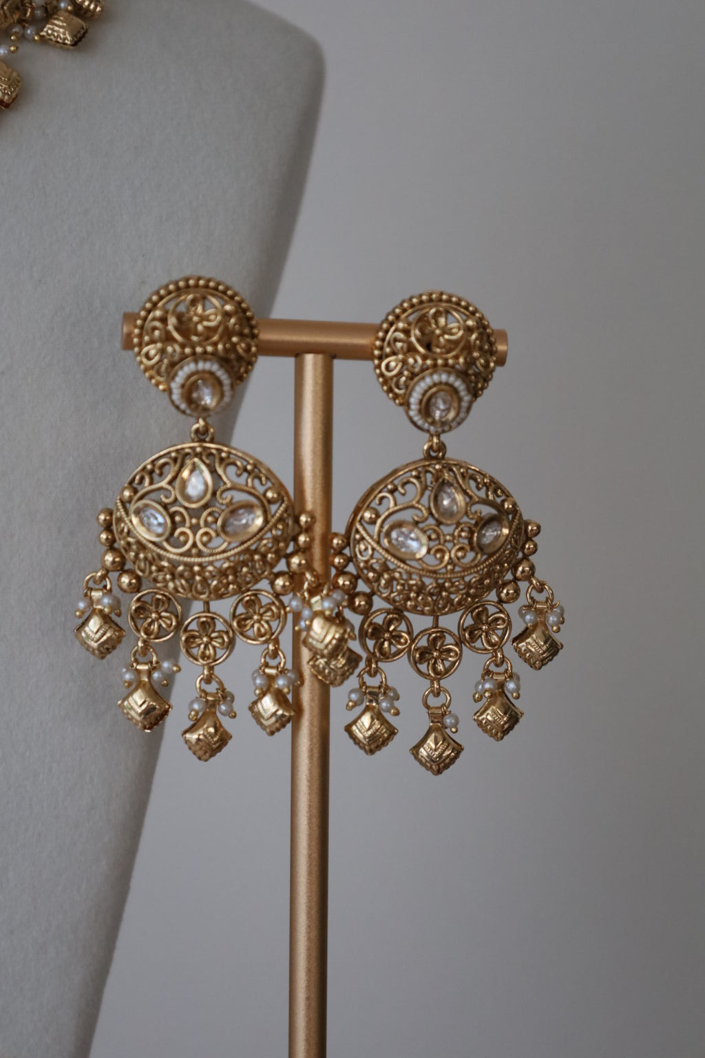 Kashmiri Choker & Rajwadi Necklace Style Combo