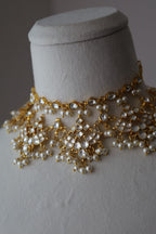 Aarini Pearl Kundan Choker Set