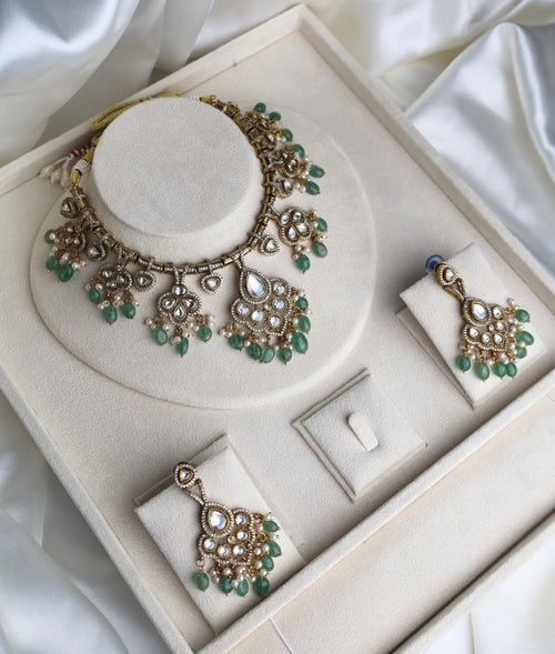 Elegant Victorian Jewellery Set Mint