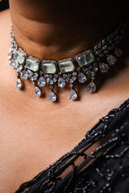 Celeste Sage Crystal Jewellery Set