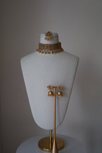 Kashmiri Choker & Rajwadi Necklace Style Combo