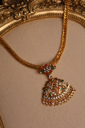 Impon Ruby & Green Necklace