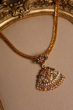 Impon Ruby & Green Necklace