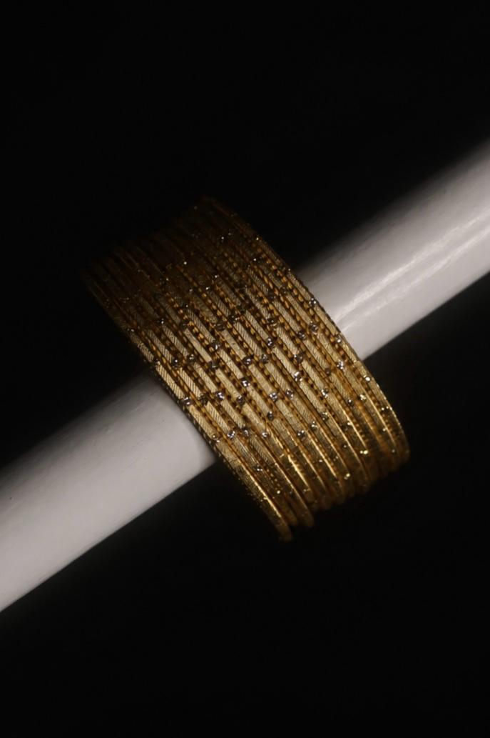 Gold Dot Bangles