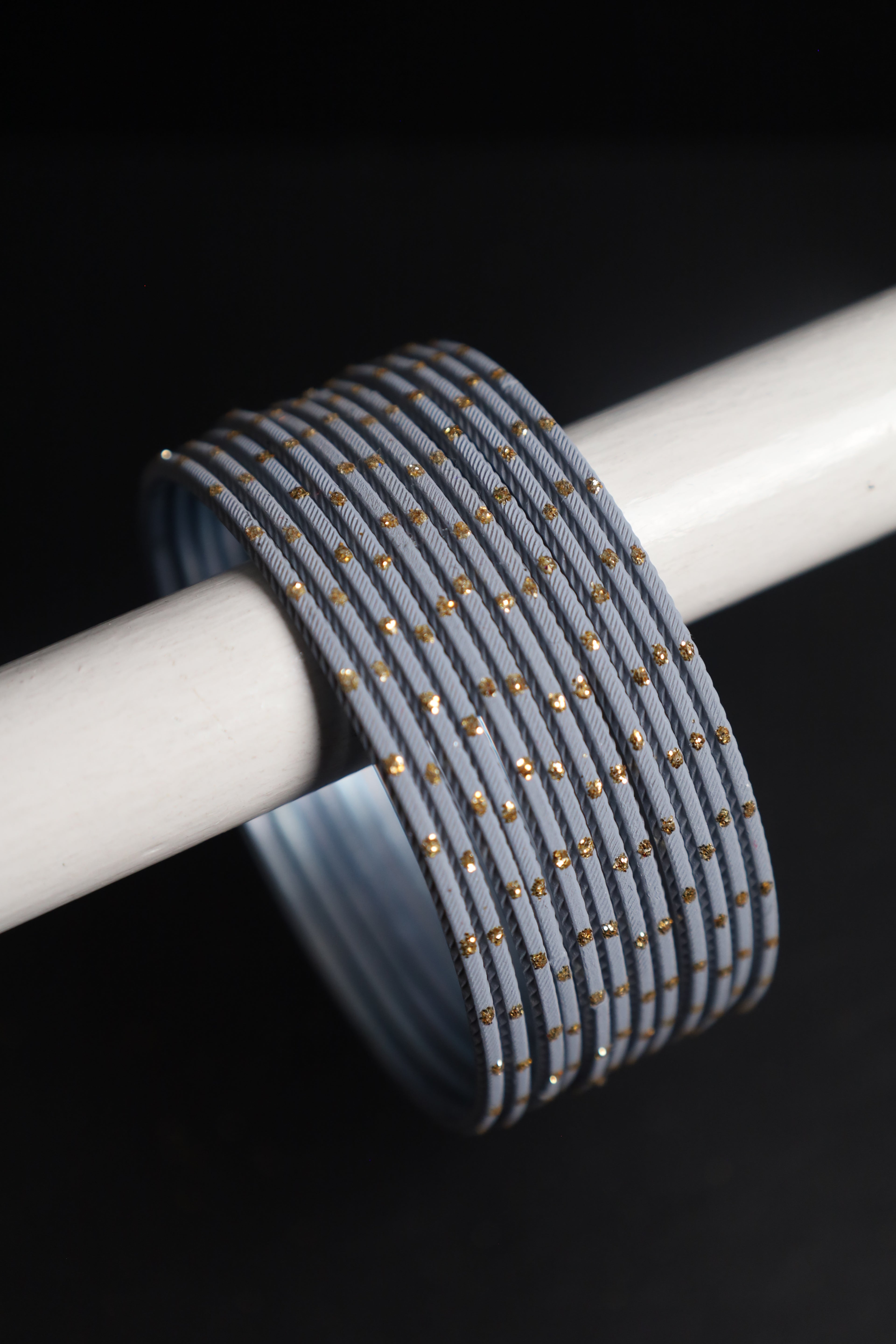 Gold Dot Bangles