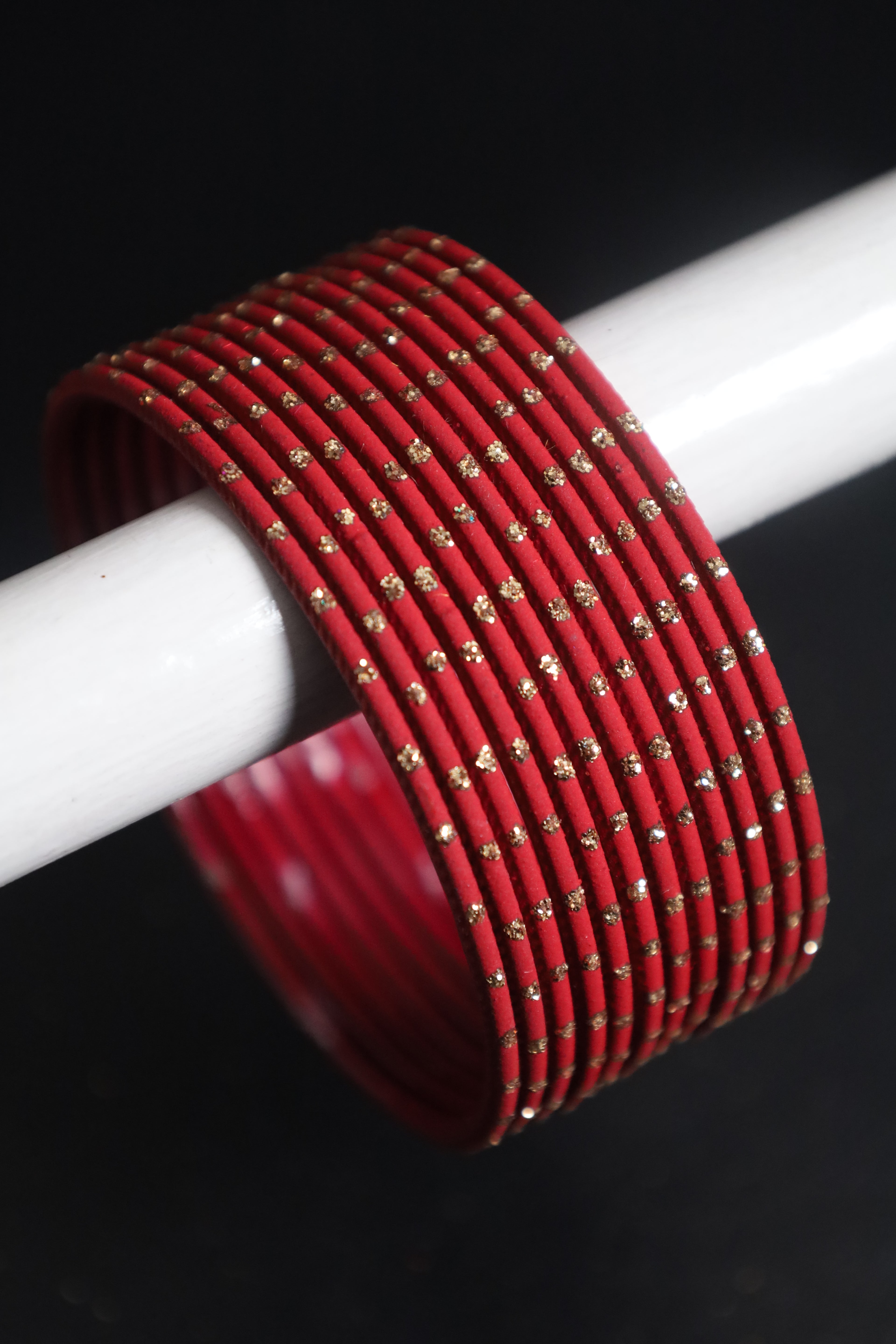 Gold Dot Bangles