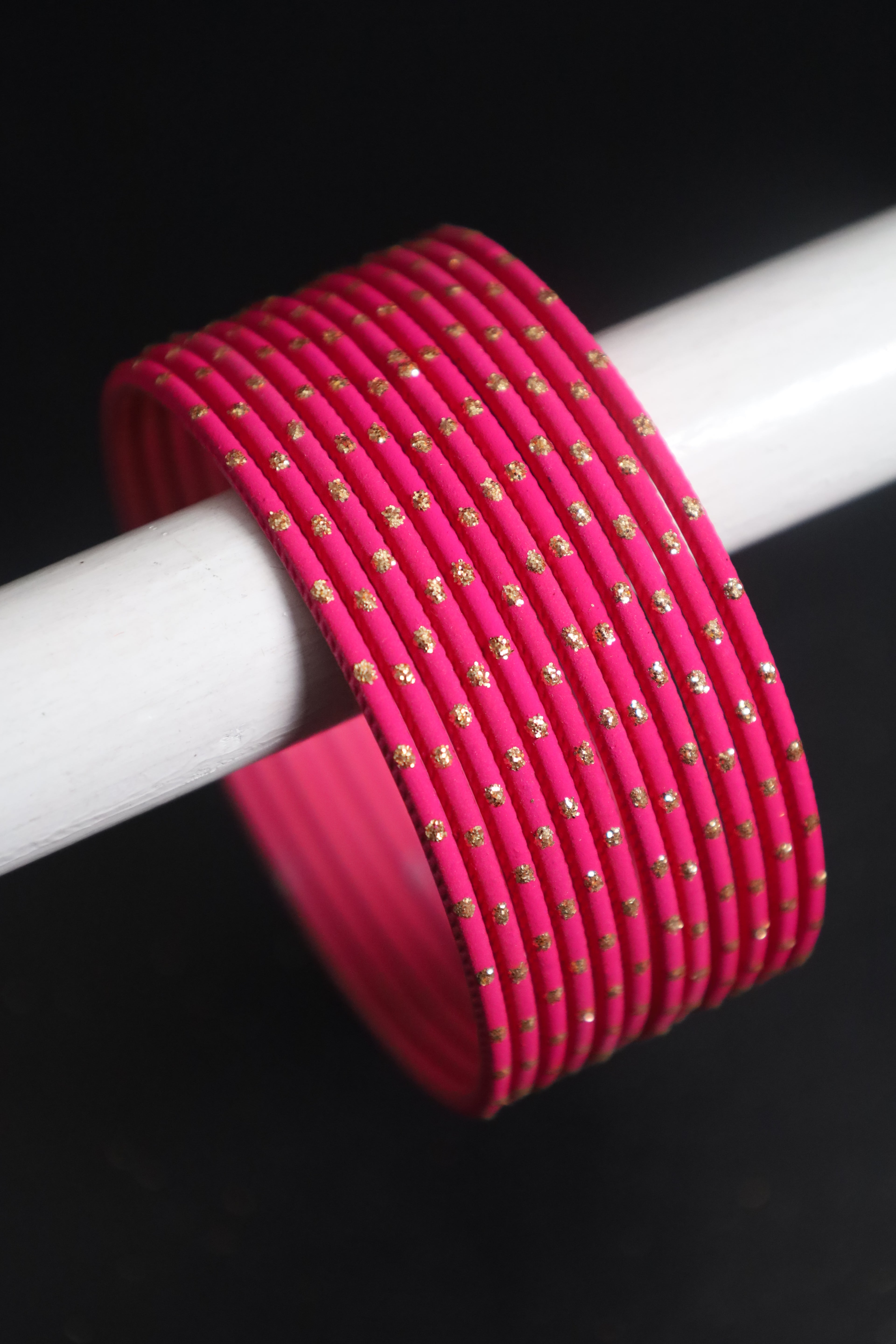 Gold Dot Bangles