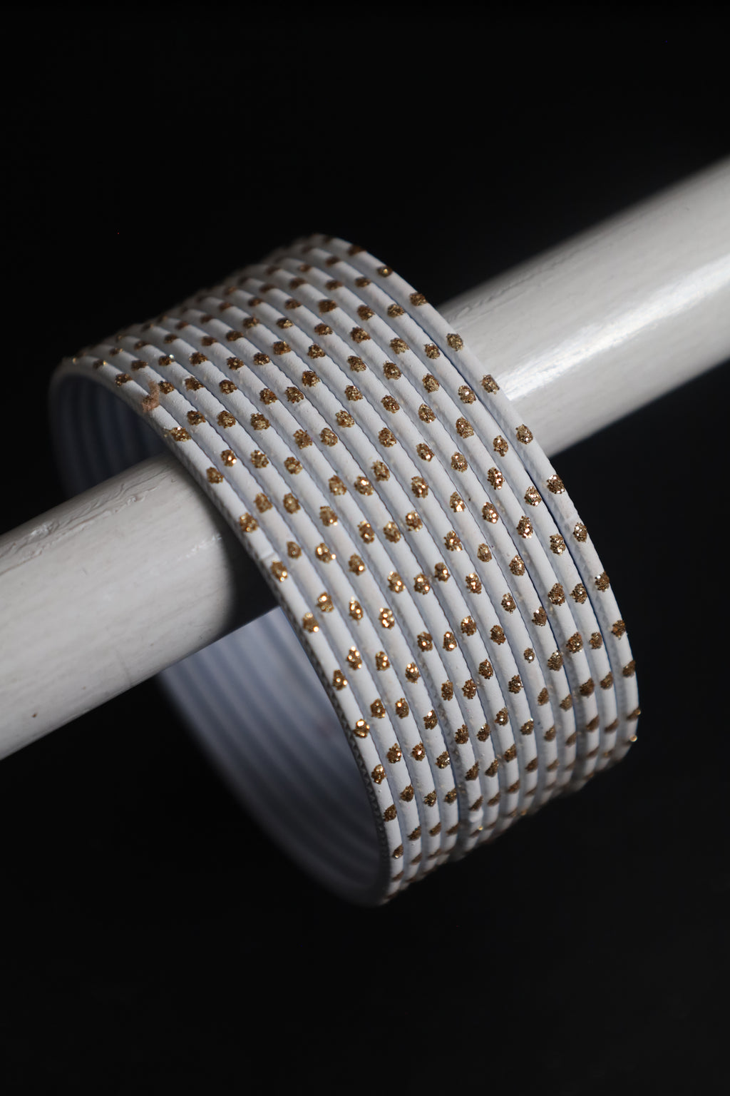 Gold Dot Bangles