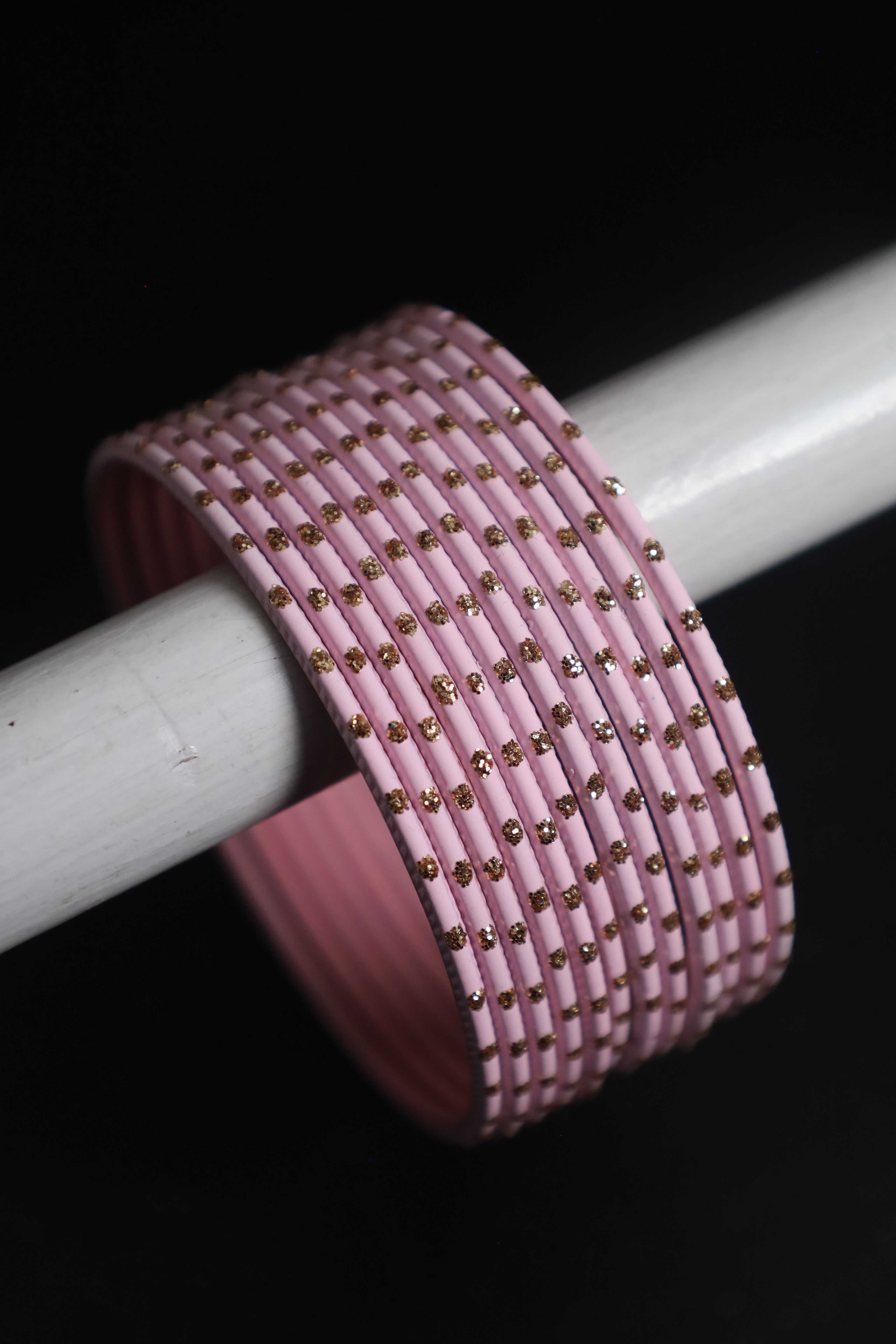 Gold Dot Bangles
