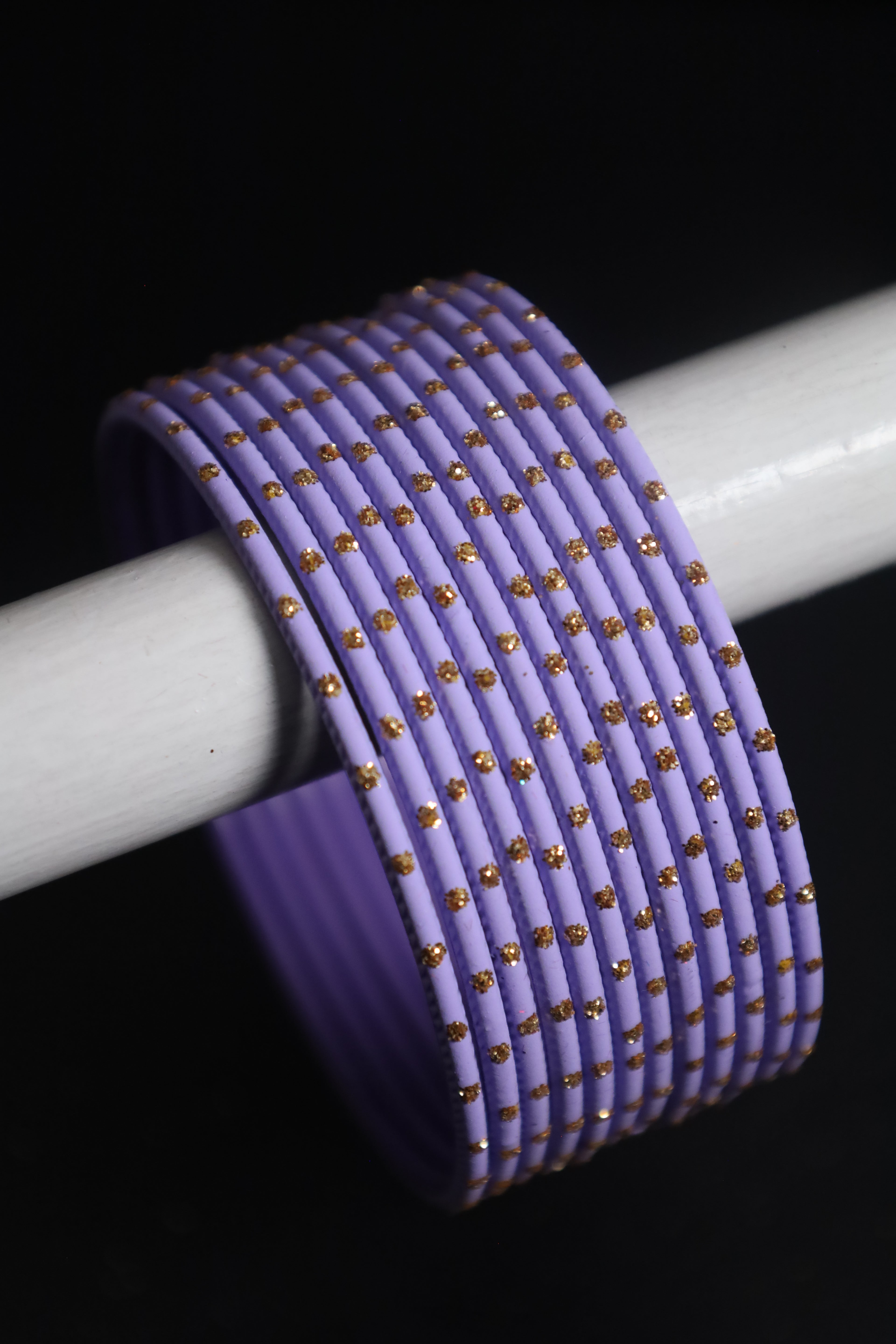Gold Dot Bangles
