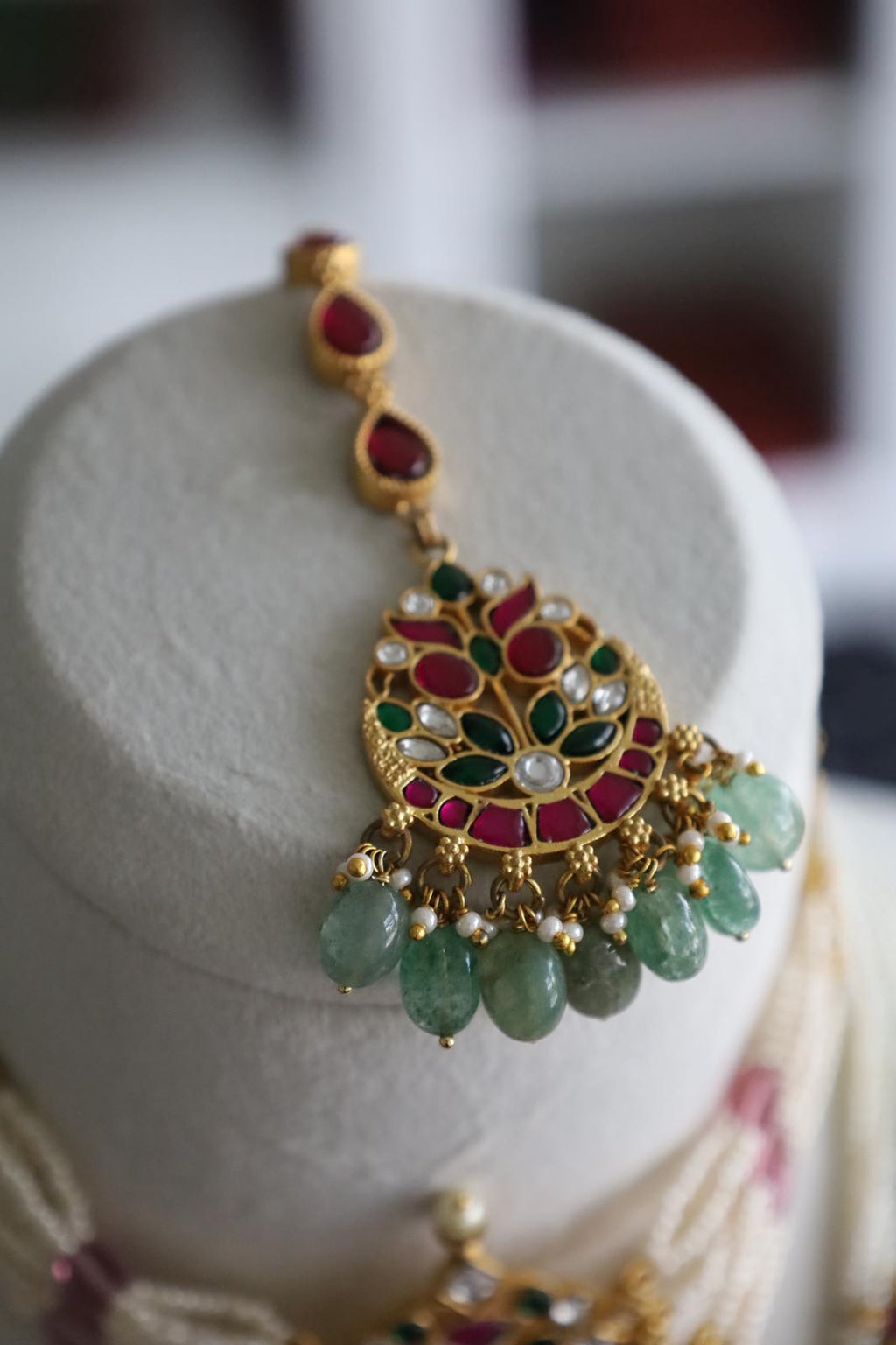 Jadau Kundan 3 Layer Kundan Set