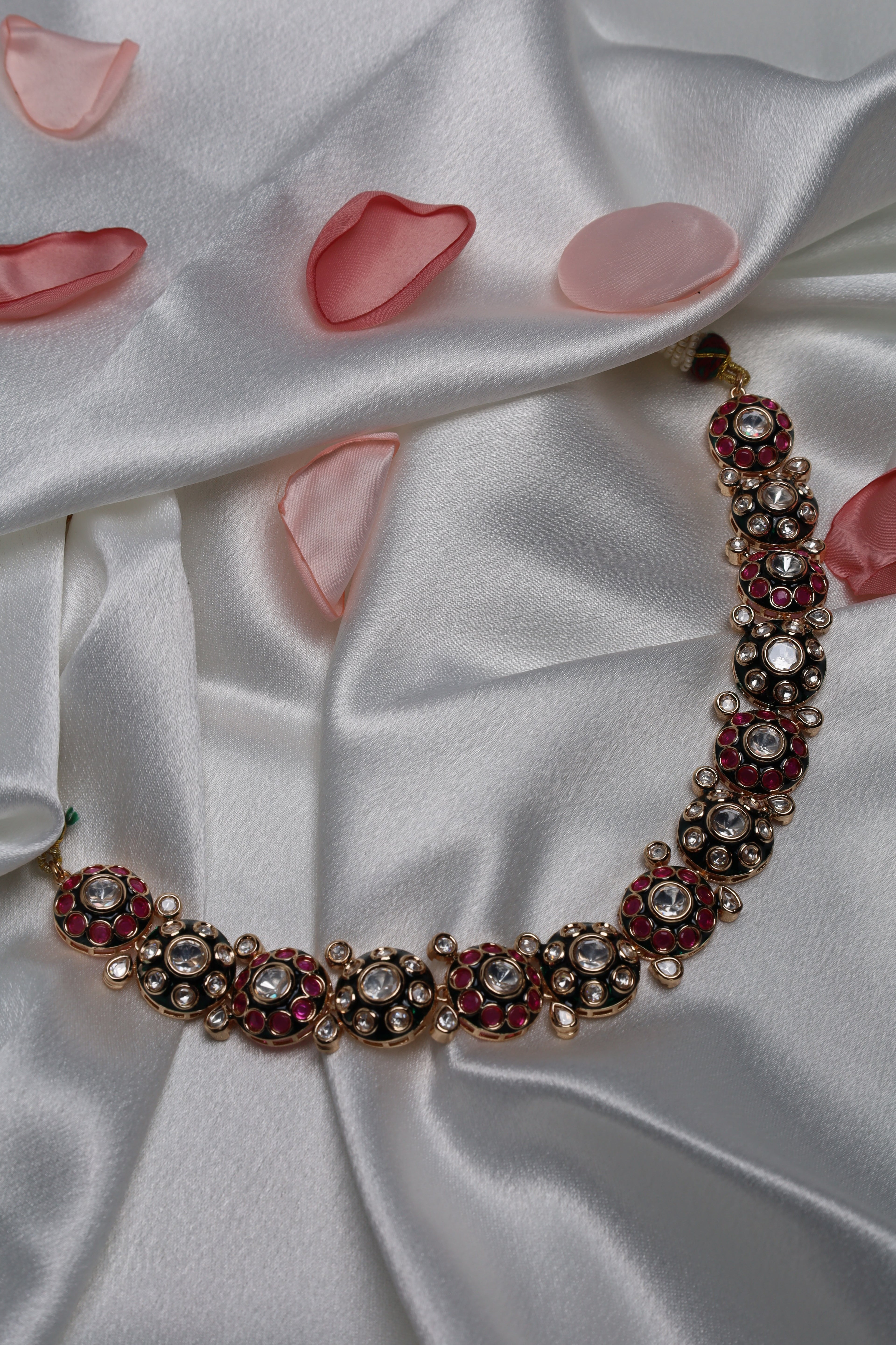 Moissanite Kundan Choker Set
