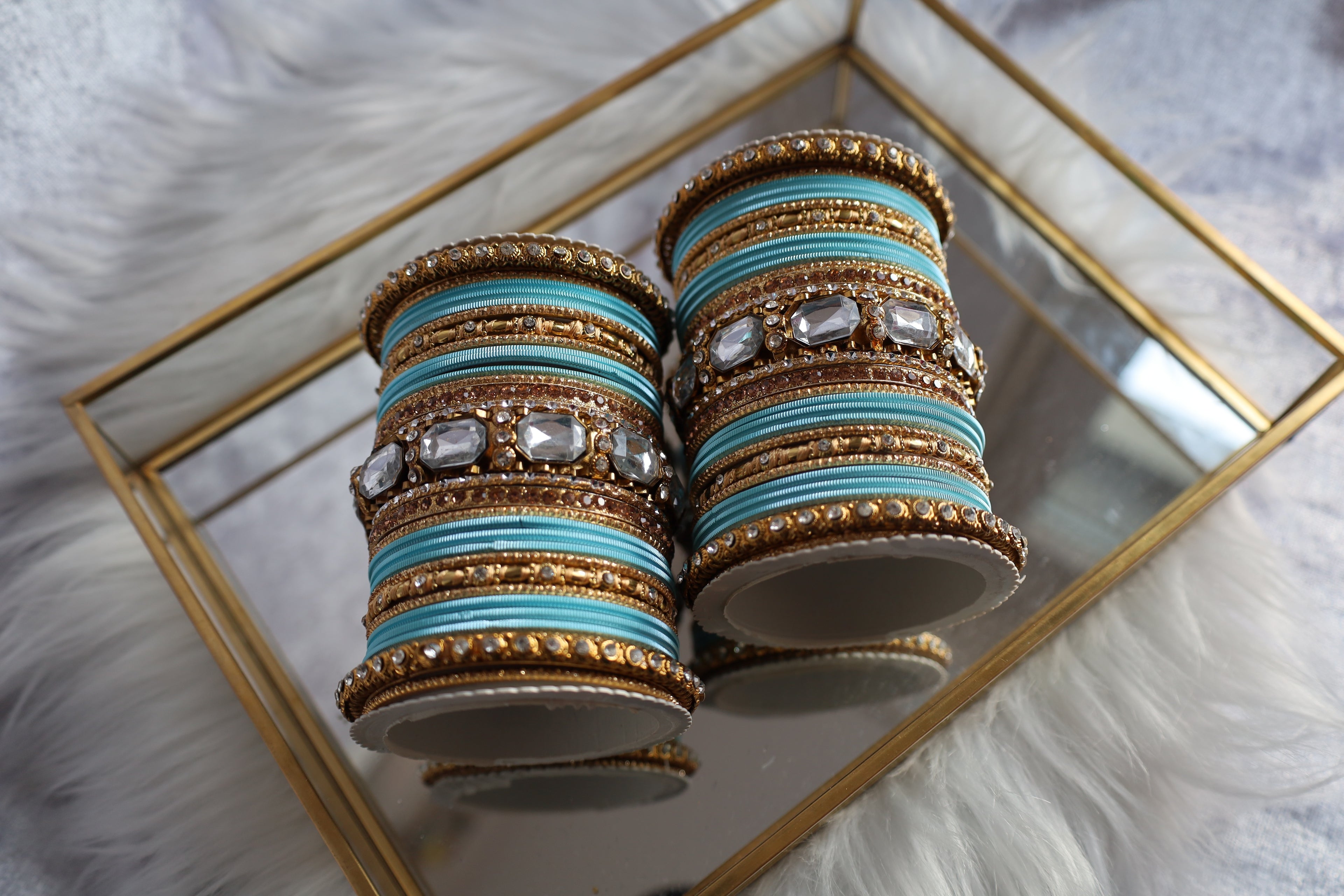 Neela Bangle Set