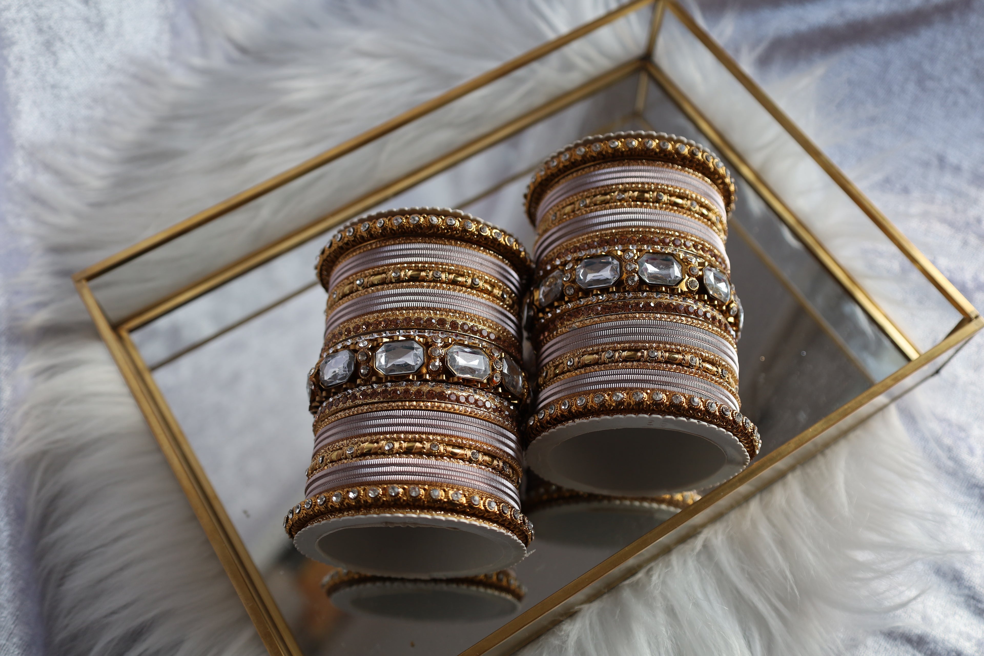 Neela Bangle Set