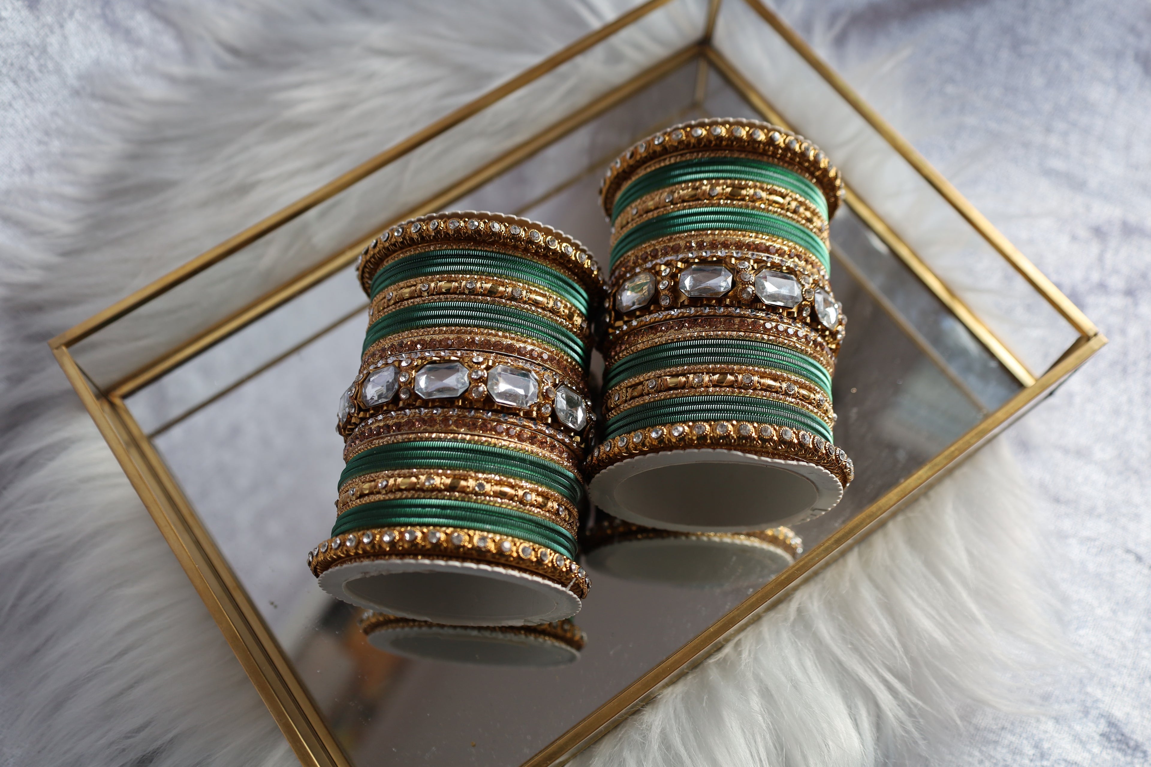 Neela Bangle Set