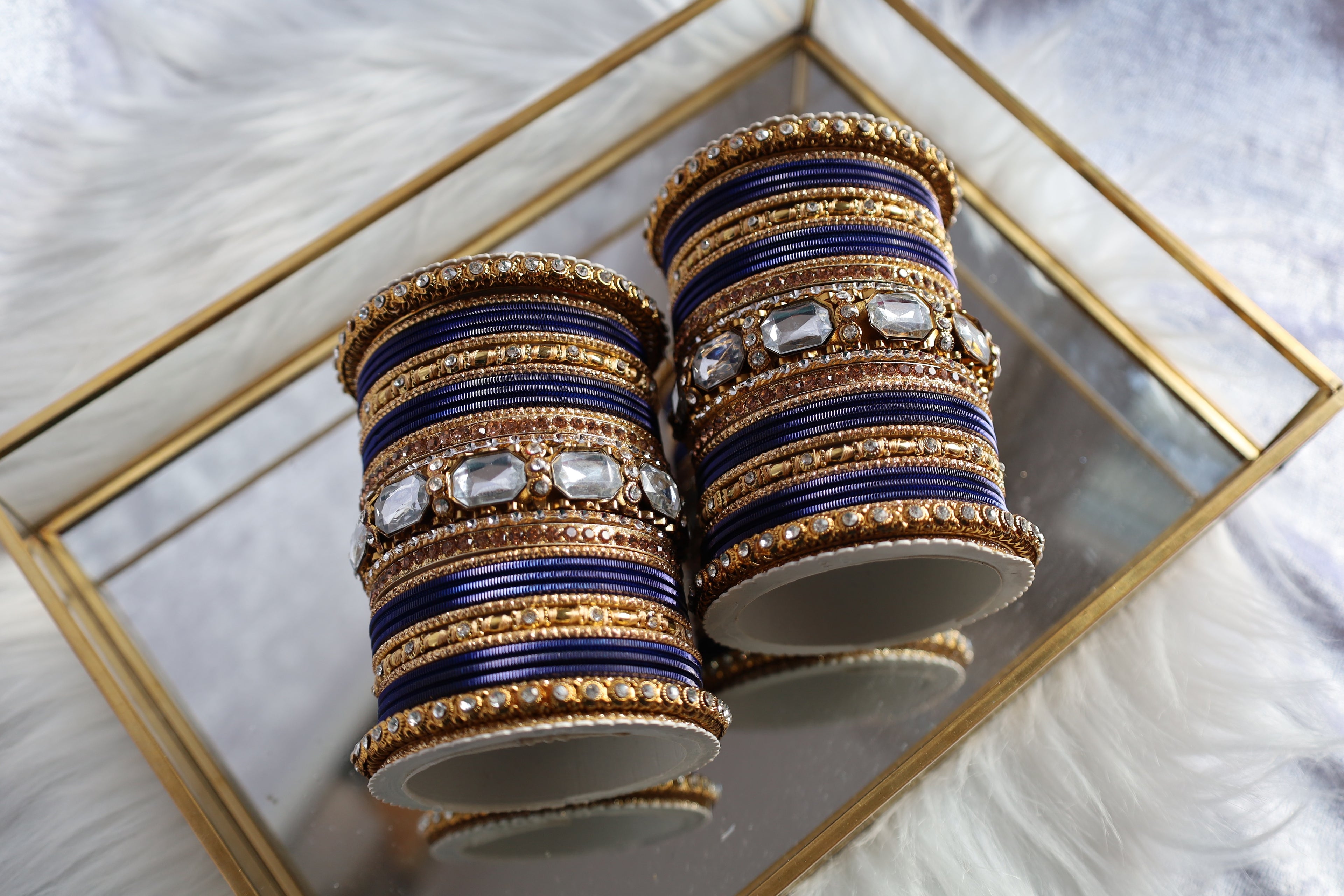 Neela Bangle Set