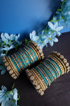 Verny Bangle Set Blue